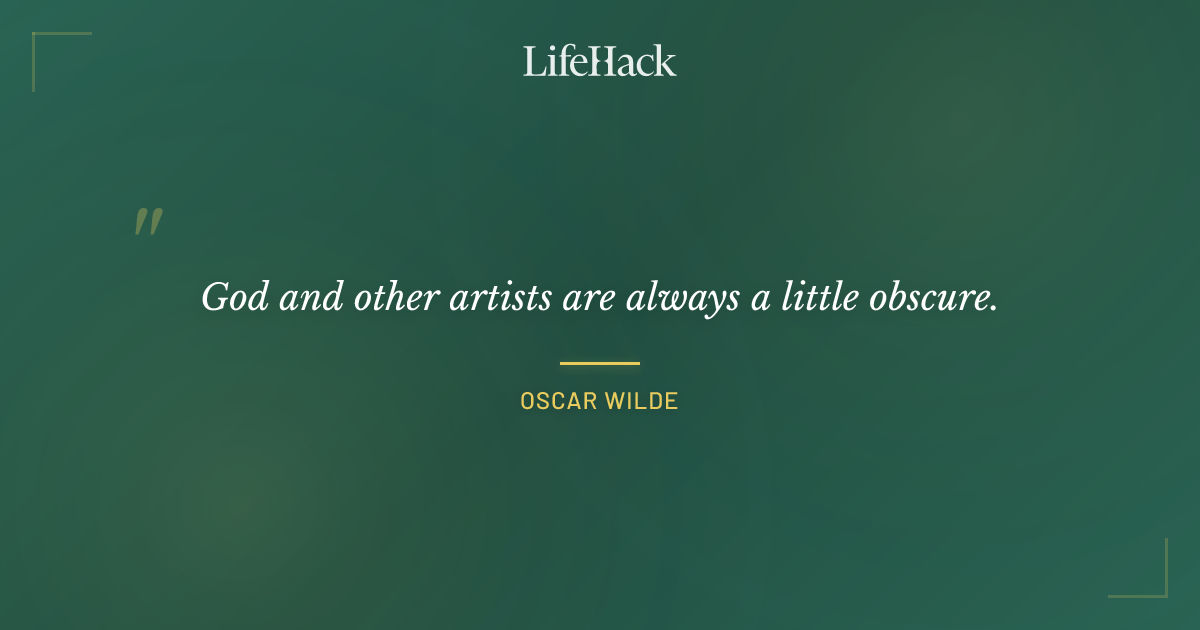 Quote by Oscar Wilde