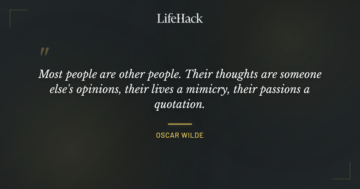 Quote by Oscar Wilde
