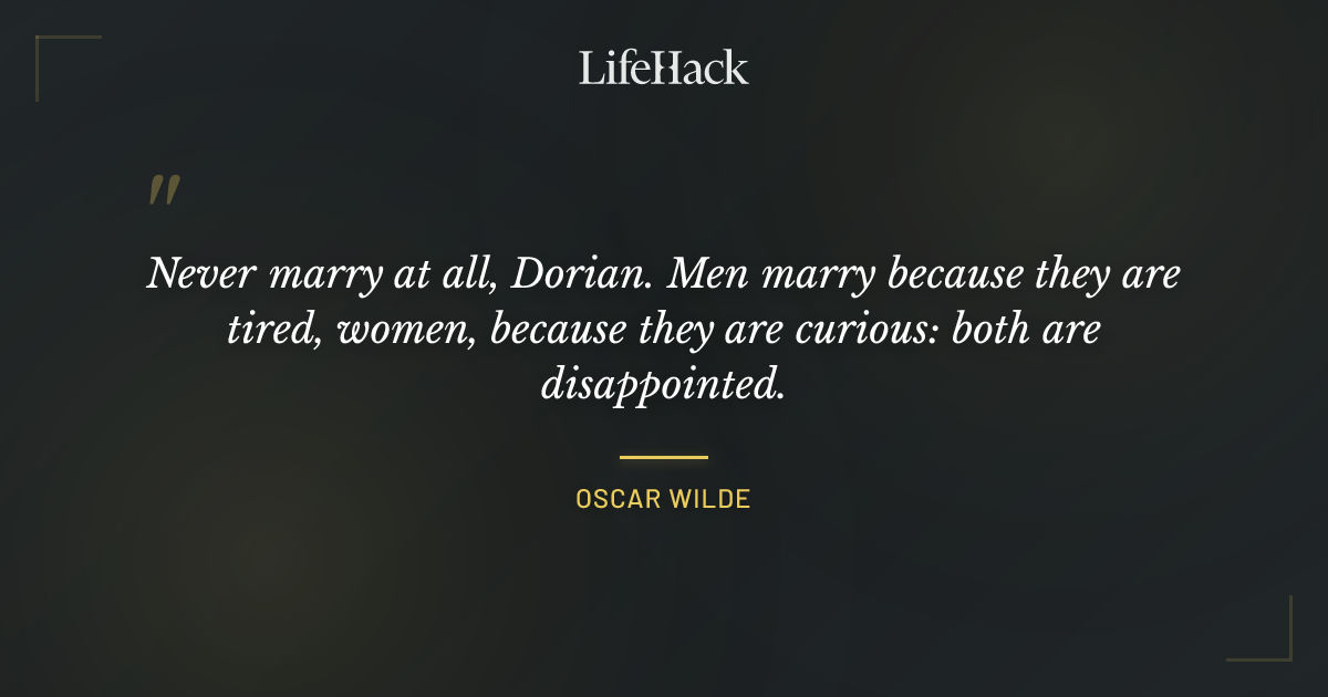 Quote by Oscar Wilde