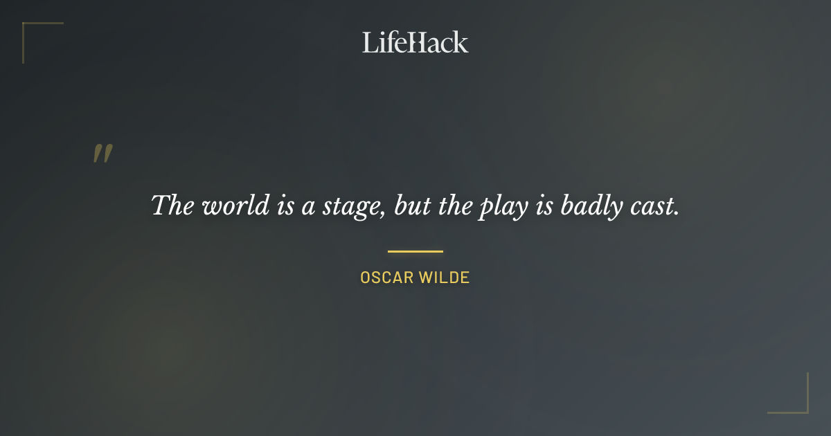 Quote by Oscar Wilde
