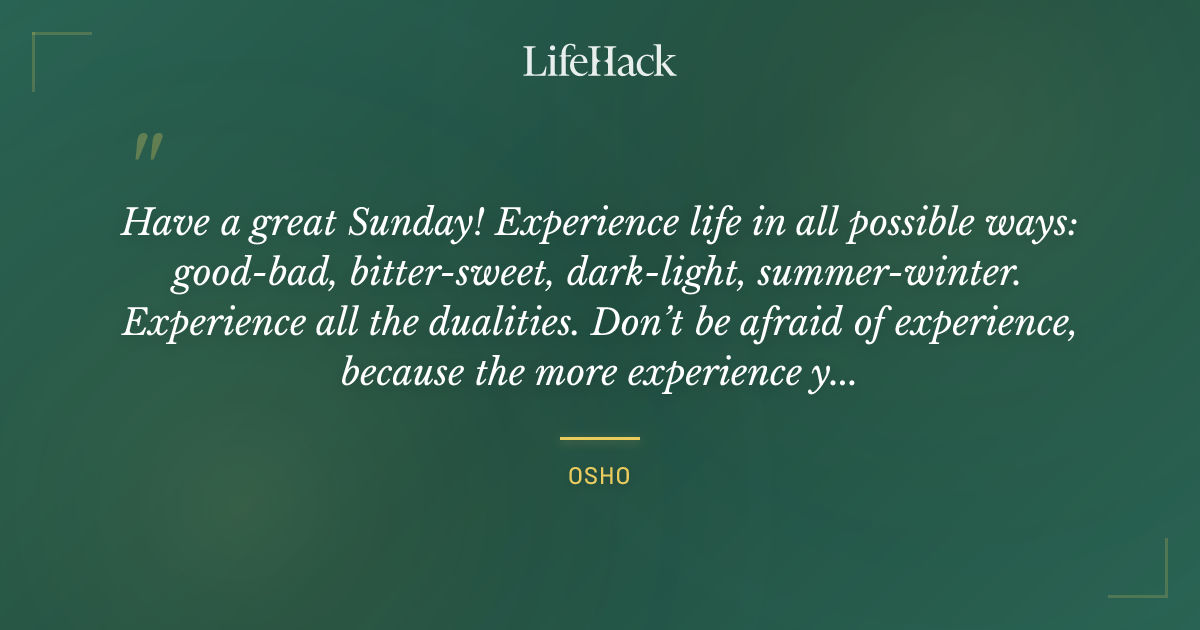 Quote by Osho