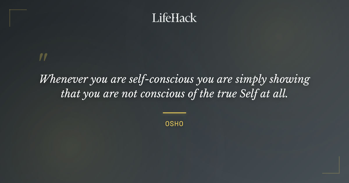 Quote by Osho