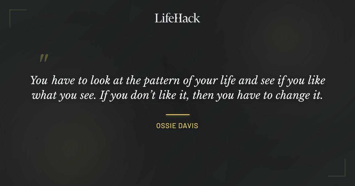 Quote by Ossie Davis