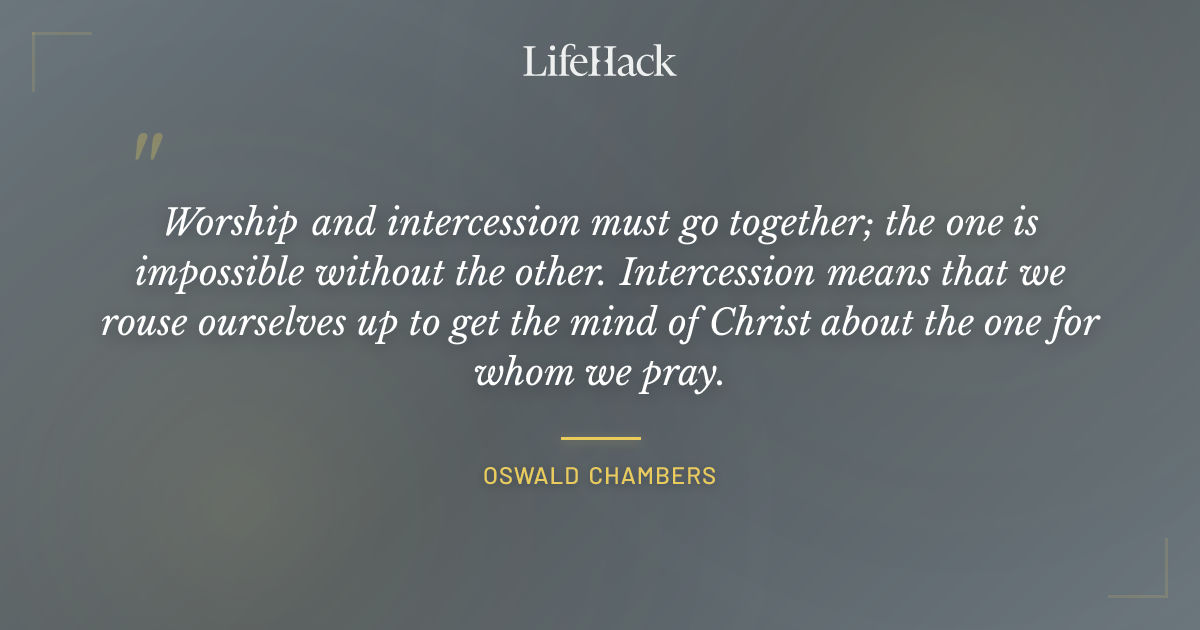 Quote by Oswald Chambers