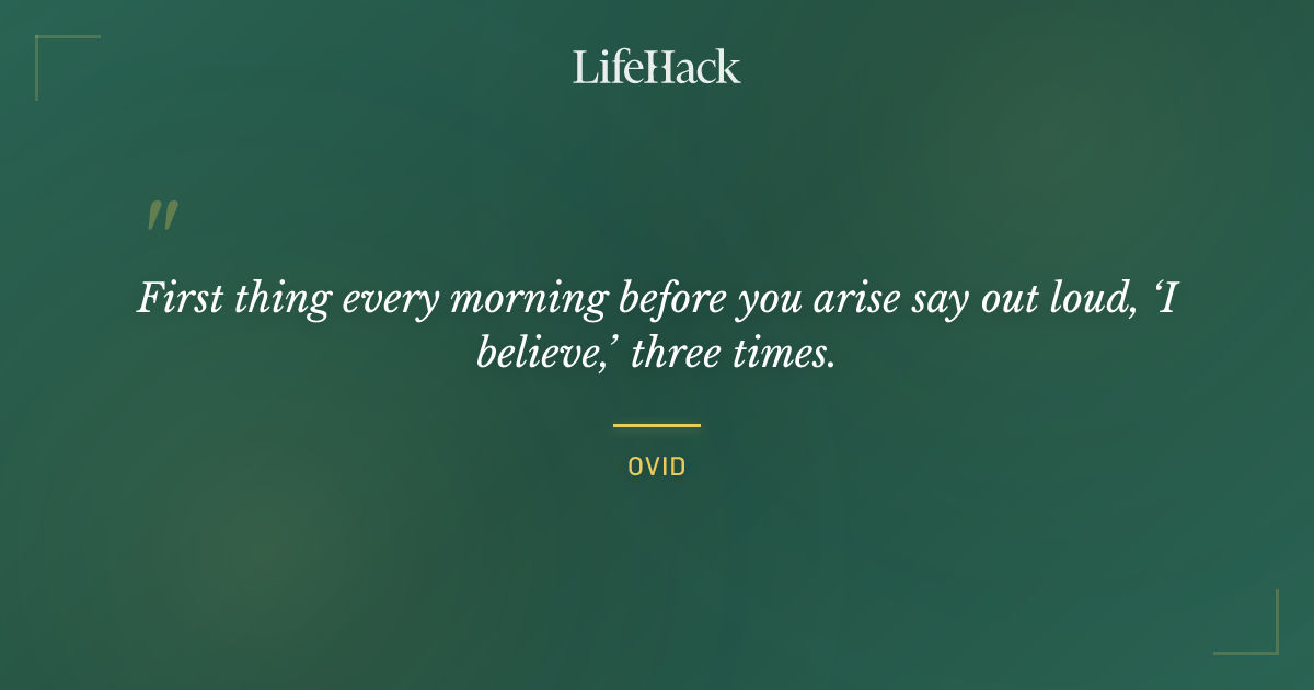 Quote by Ovid