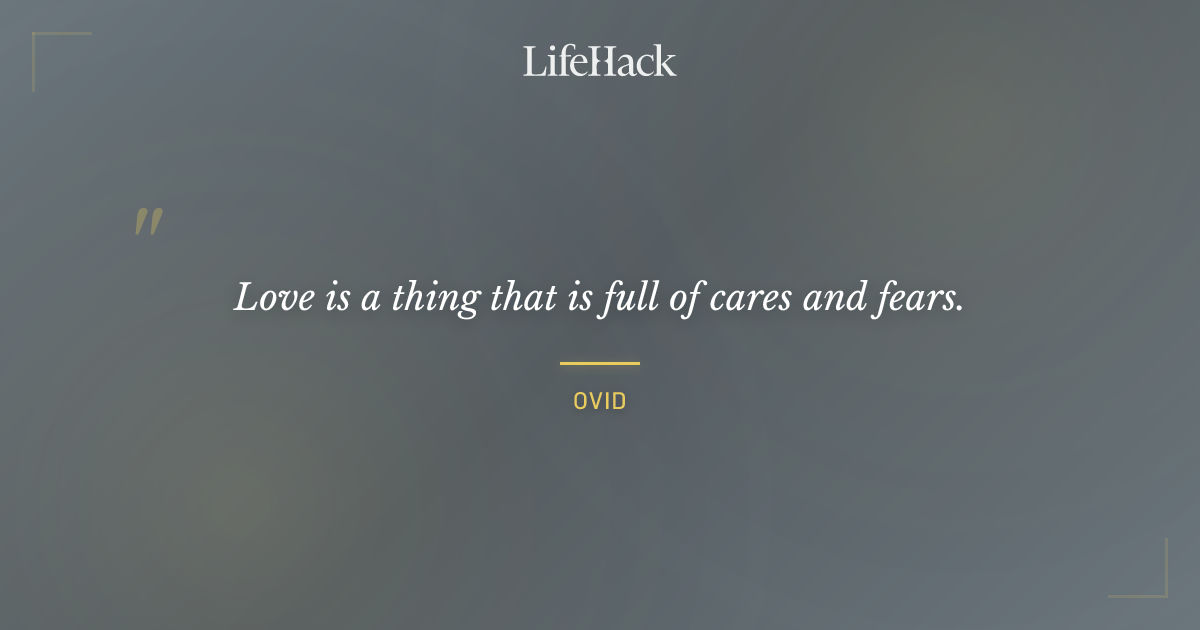 Quote by Ovid