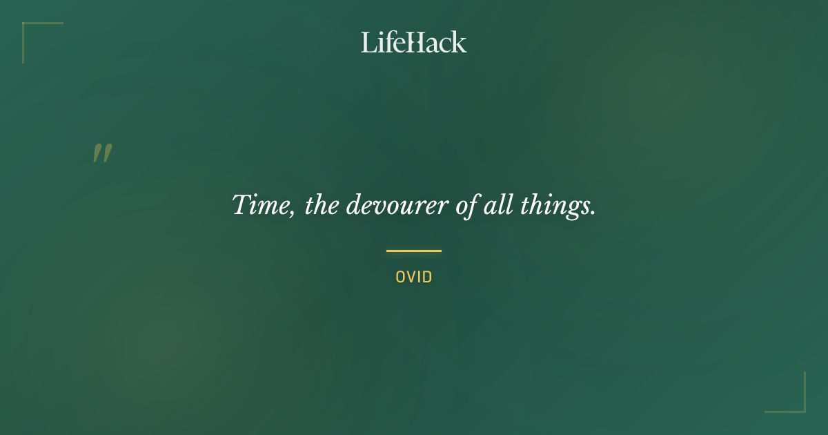 Quote by Ovid