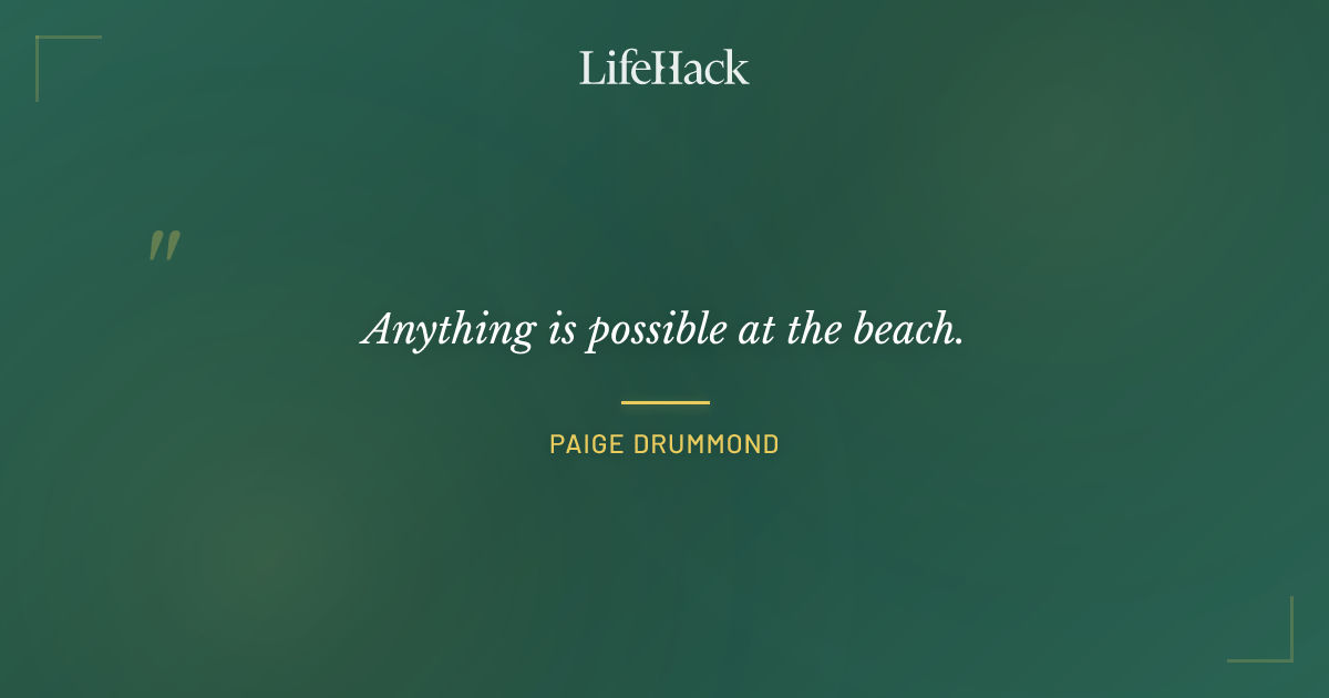 Quote by Paige Drummond