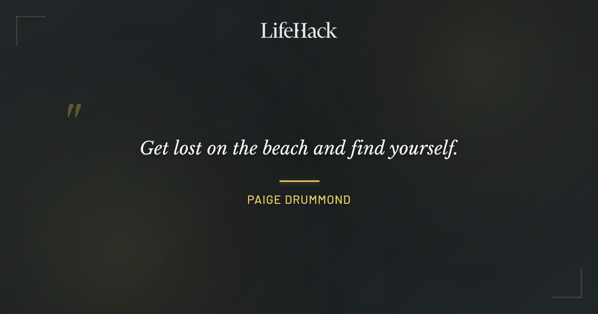 Quote by Paige Drummond