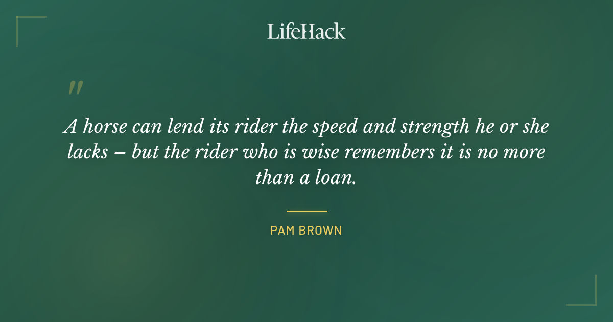 Quote by Pam Brown
