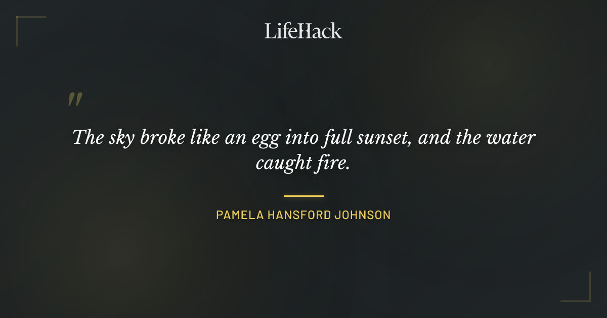 Quote by Pamela Hansford Johnson