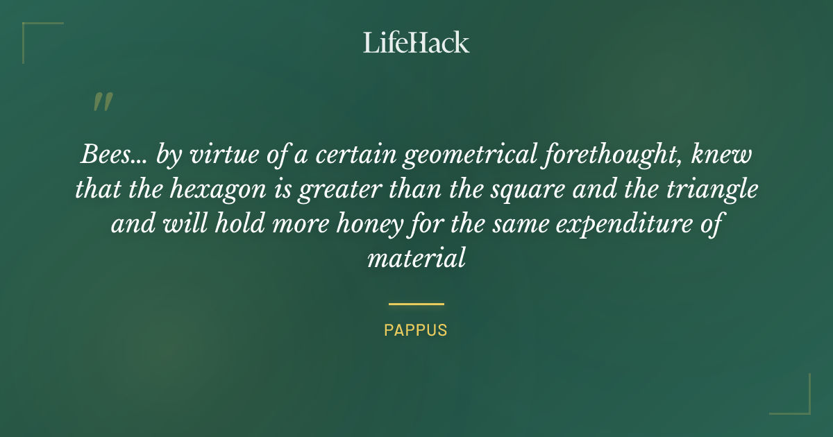 Quote by Pappus