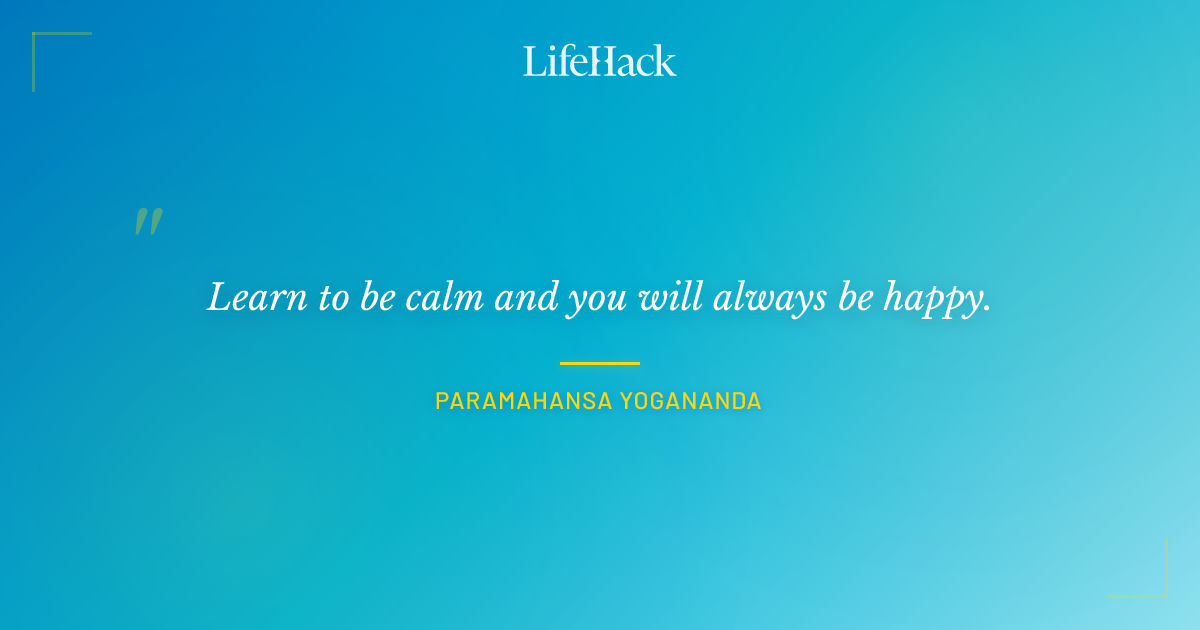 Quote by Paramahansa Yogananda