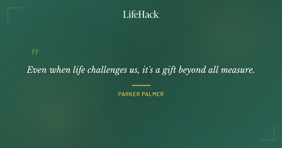 Quote by Parker Palmer