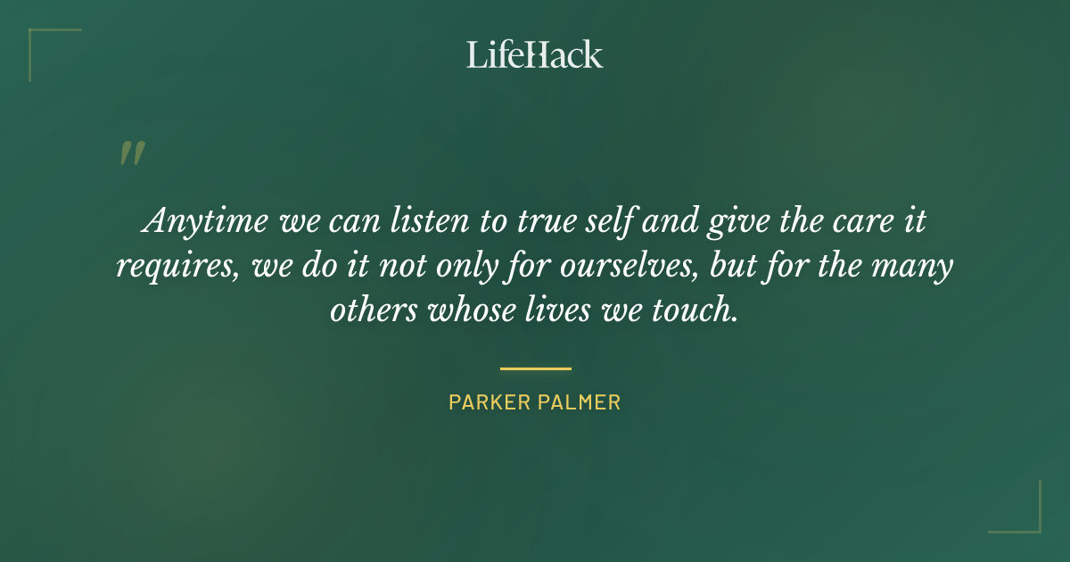 Quote by Parker Palmer