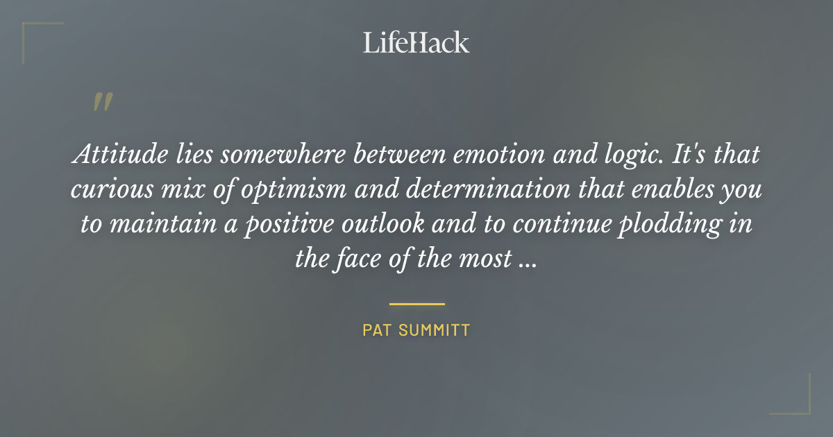 Quote by Pat Summitt
