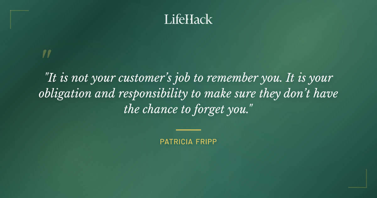 Quote by Patricia Fripp