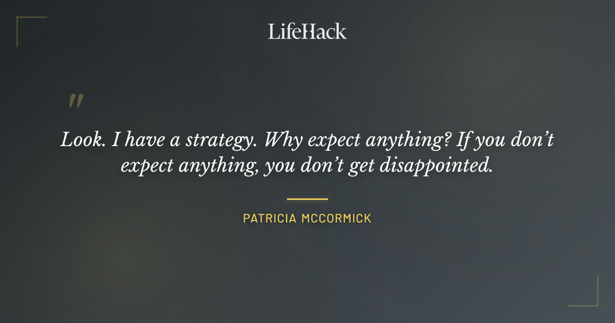 Quote by Patricia McCormick