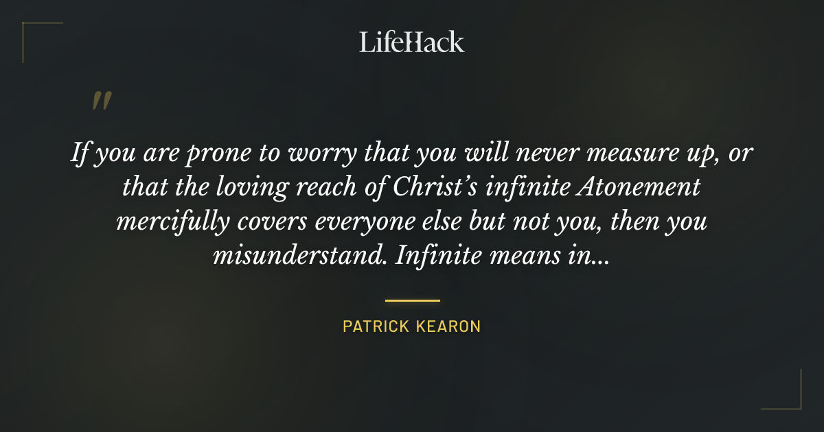 Quote by Patrick Kearon