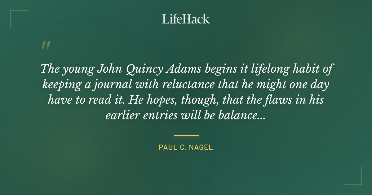 Quote by Paul C. Nagel