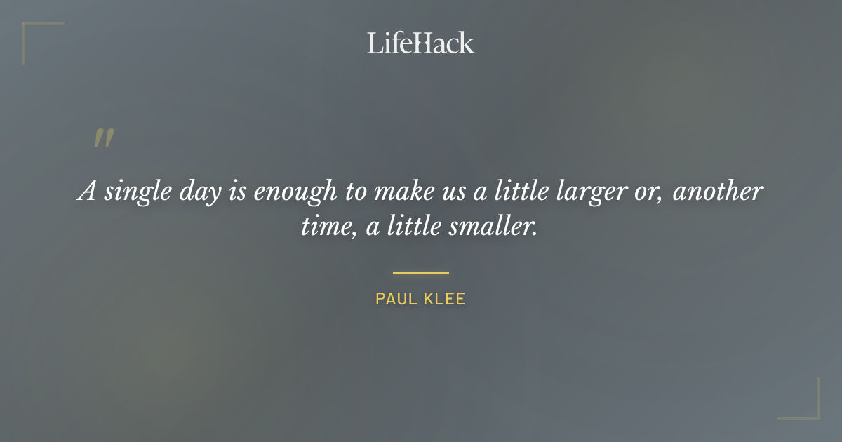 Quote by Paul Klee