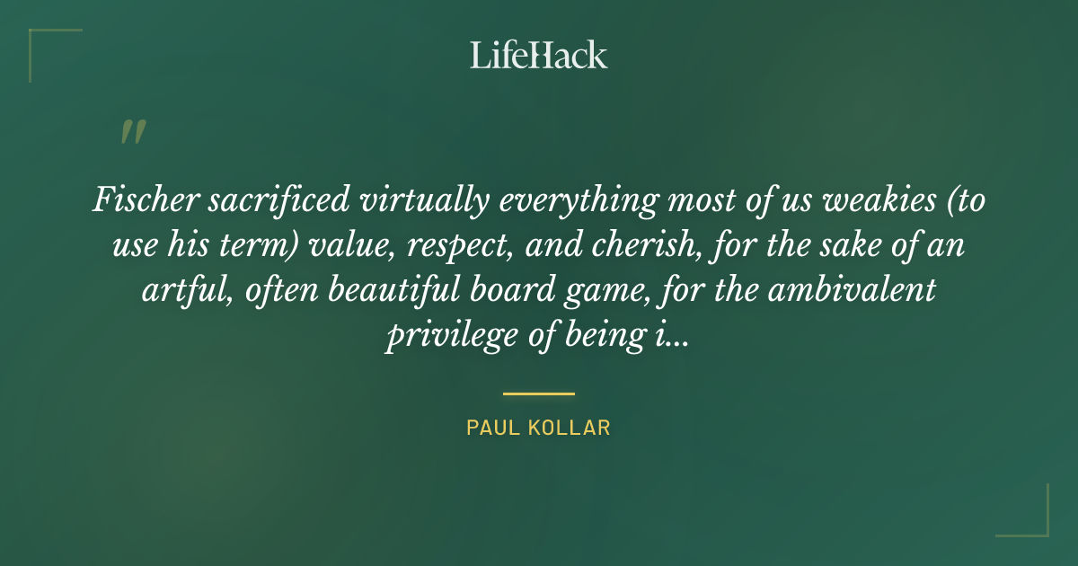 Quote by Paul Kollar