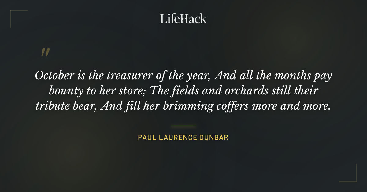 Quote by Paul Laurence Dunbar