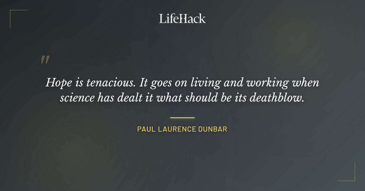 Quote by Paul Laurence Dunbar