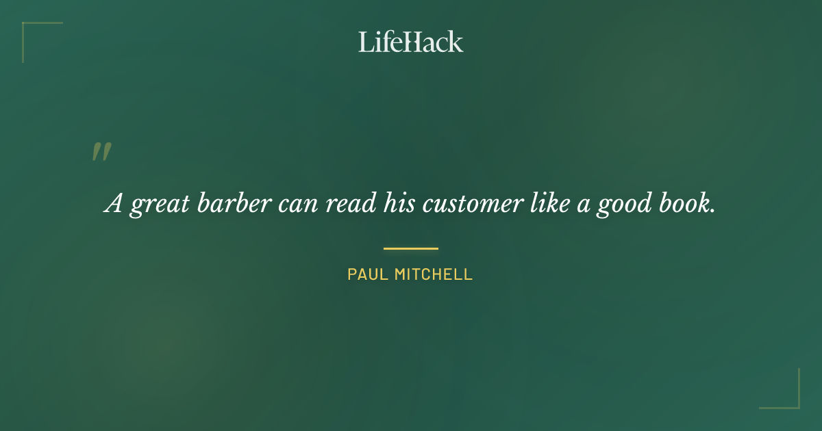 Quote by Paul Mitchell