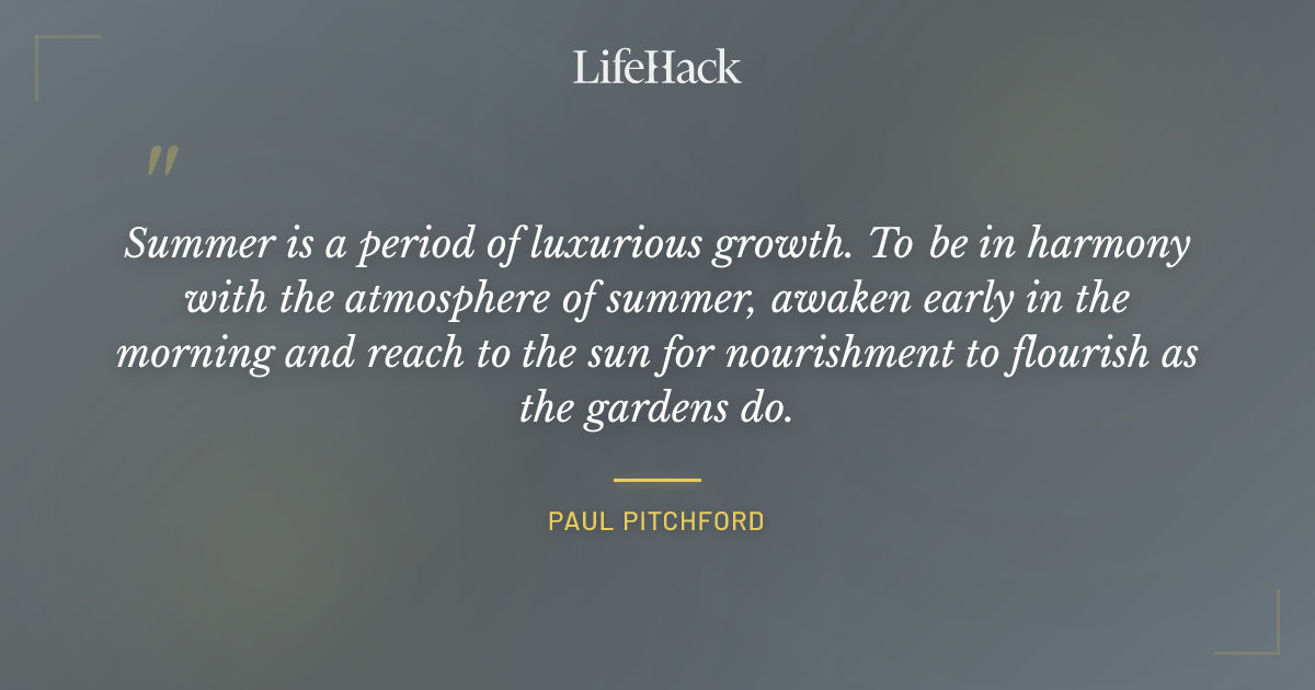 Quote by Paul Pitchford
