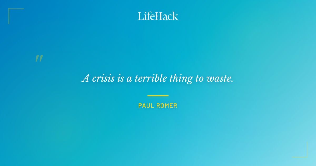 Quote by Paul Romer
