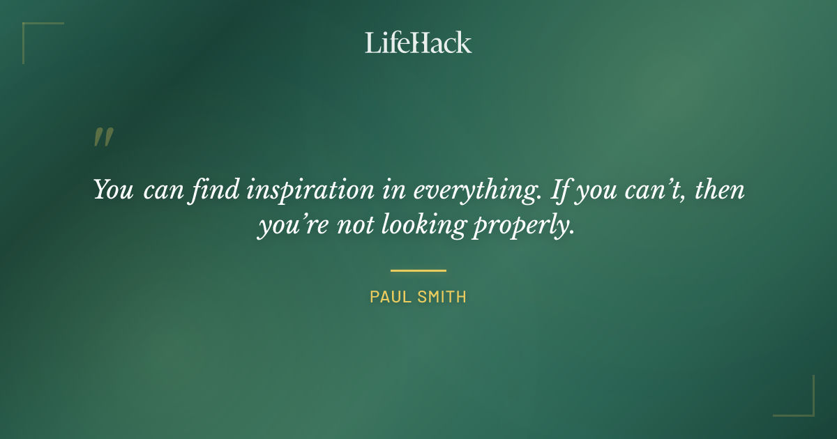 Quote by Paul Smith