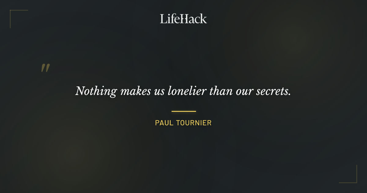Quote by Paul Tournier