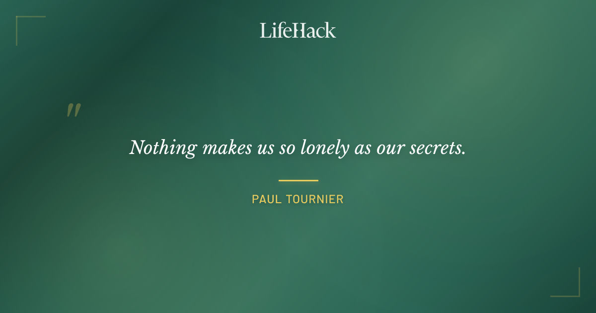 Quote by Paul Tournier