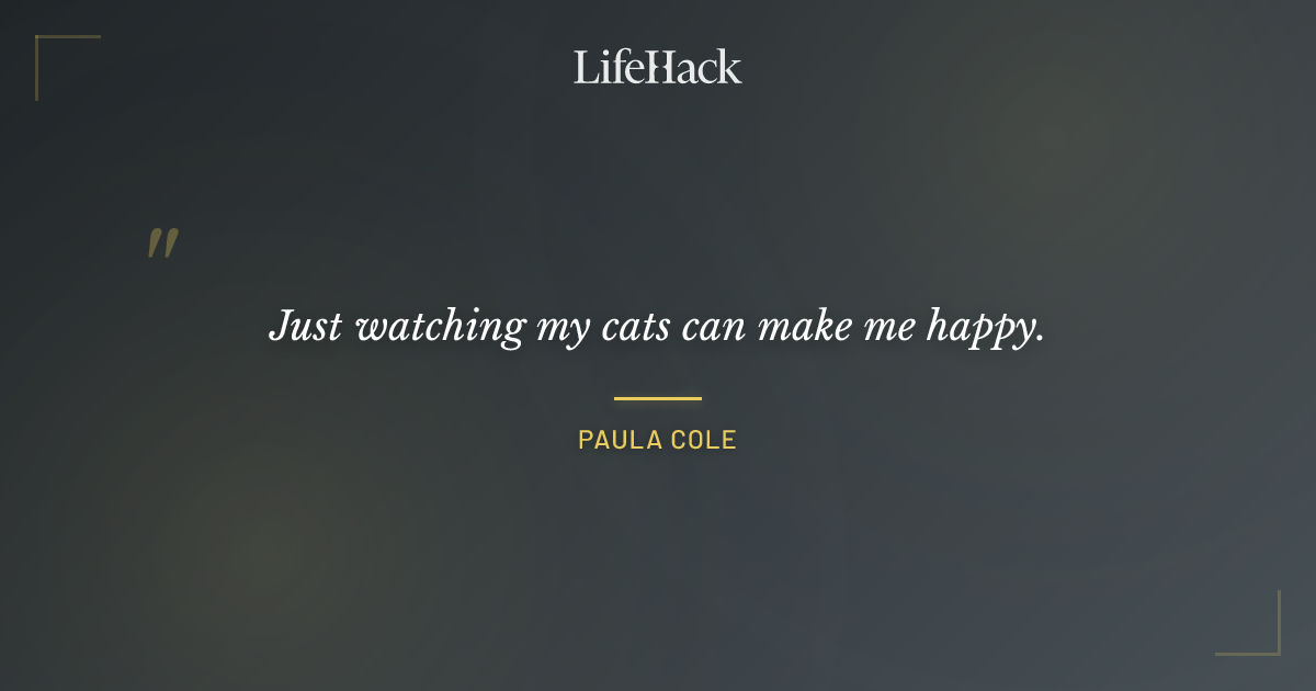 Quote by Paula Cole