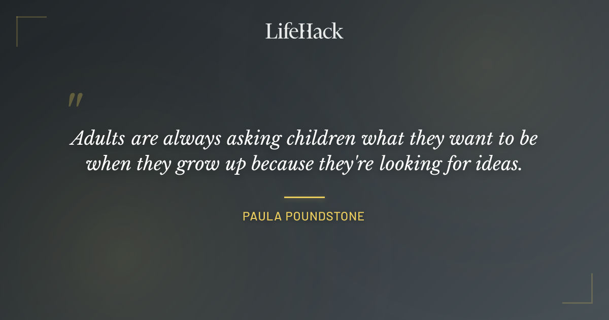 Quote by Paula Poundstone