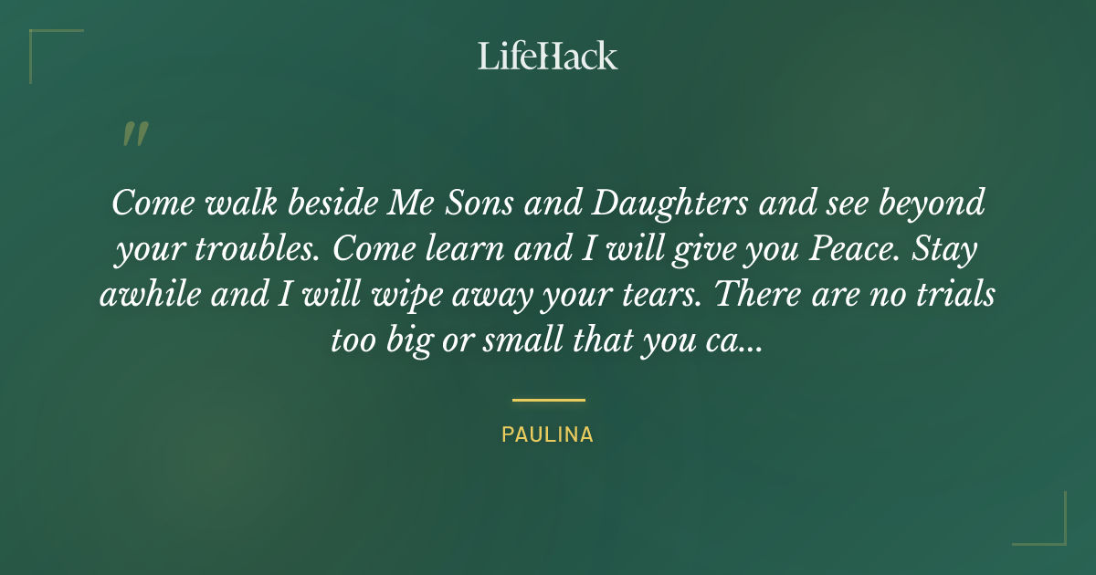 Quote by Paulina