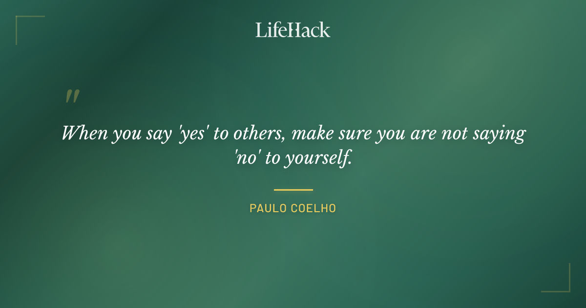 Quote by Paulo Coelho