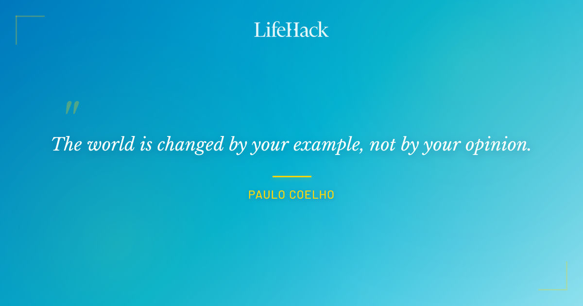 Quote by Paulo Coelho