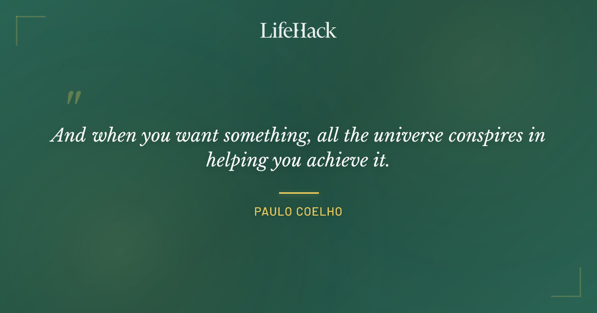 Quote by Paulo Coelho