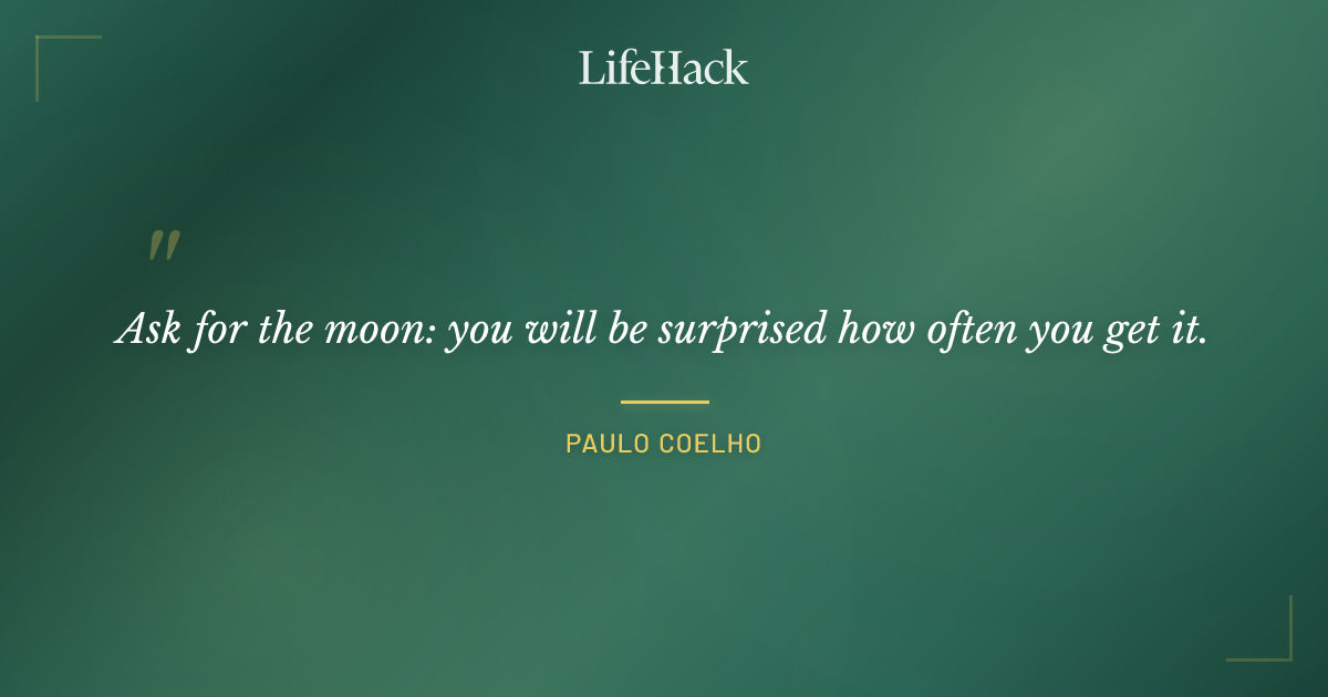 Quote by Paulo Coelho
