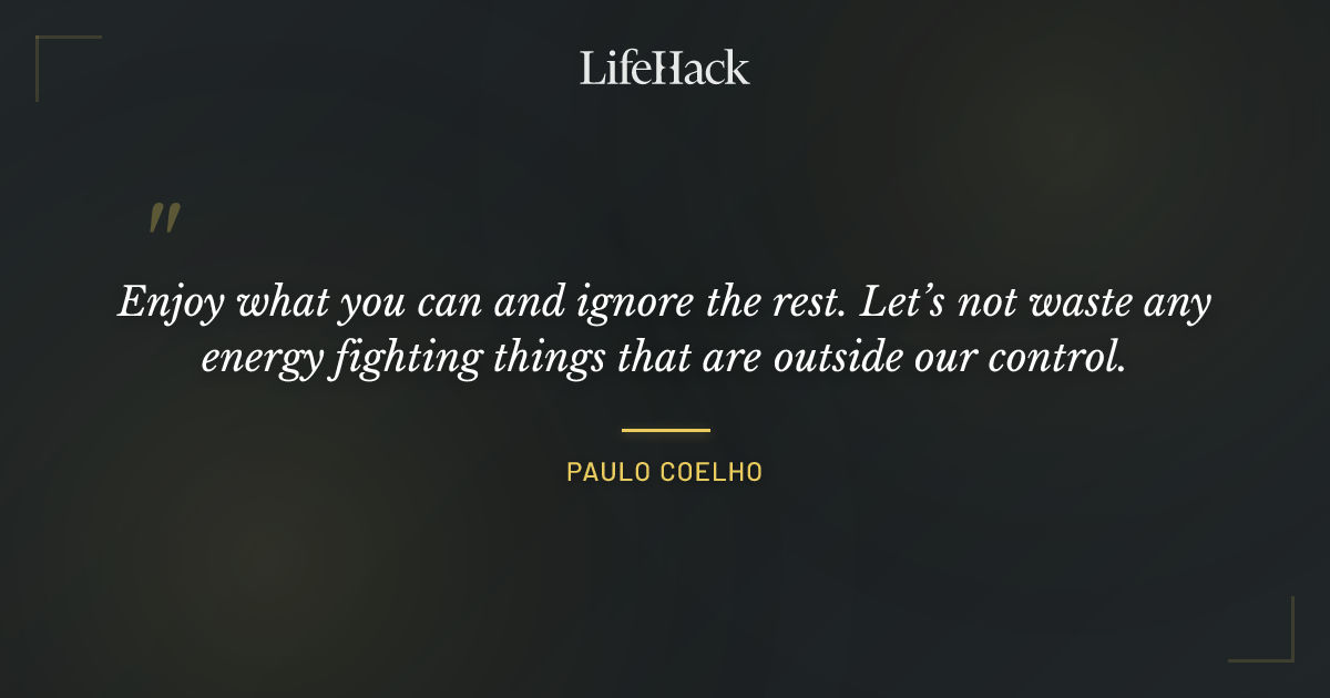 Quote by Paulo Coelho