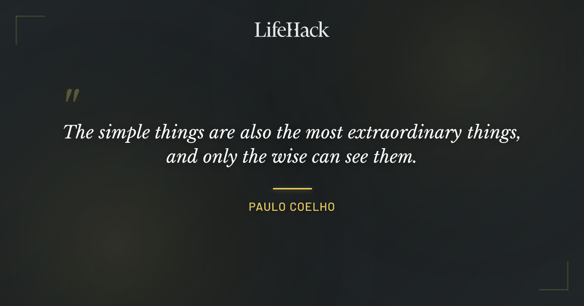 Quote by Paulo Coelho