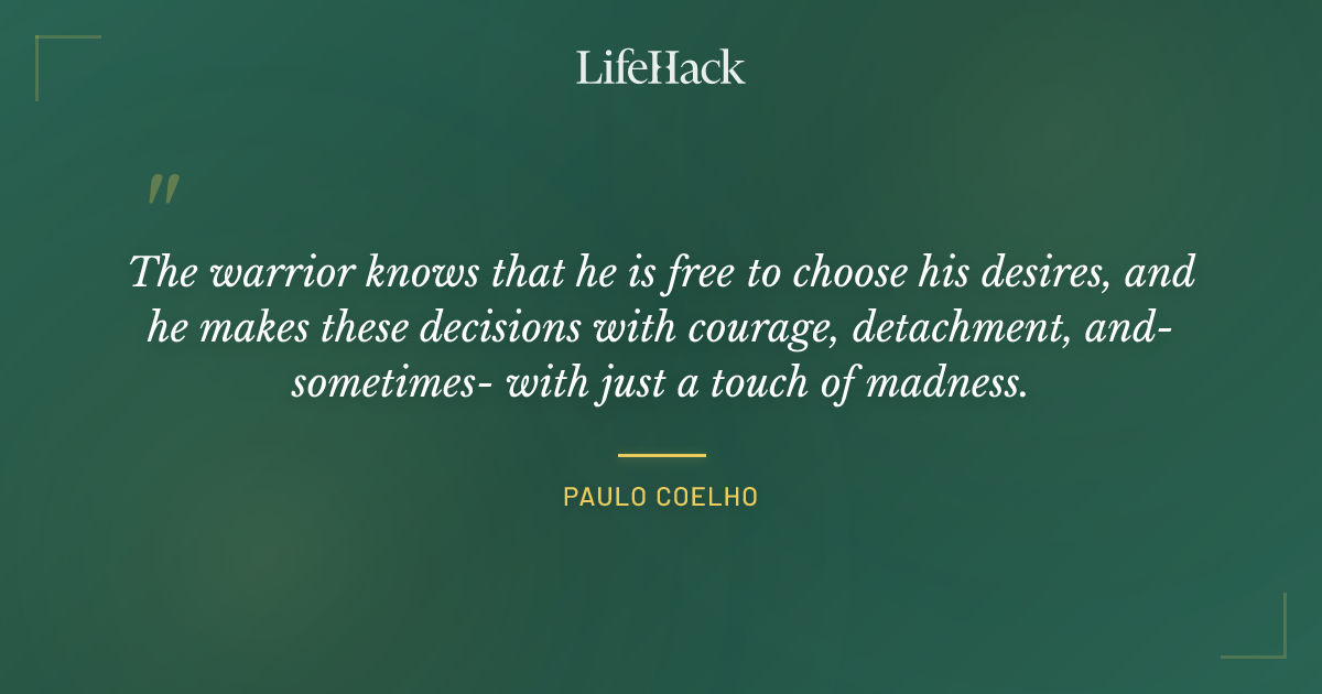 Quote by Paulo Coelho