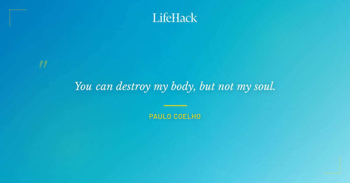Quote by Paulo Coelho