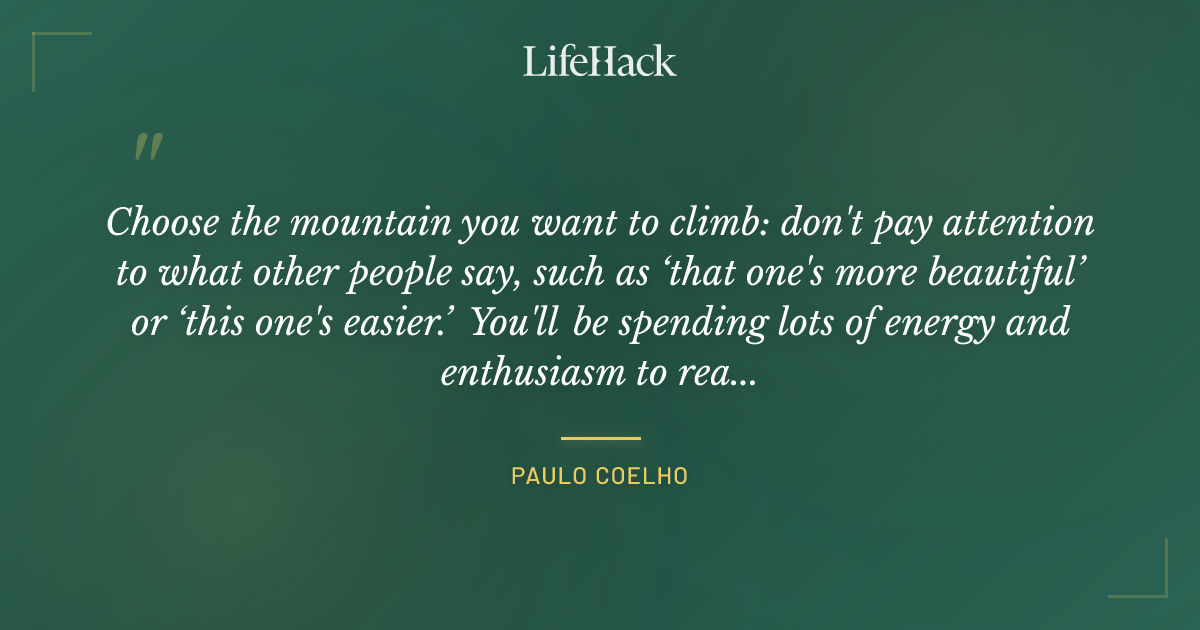 Quote by Paulo Coelho