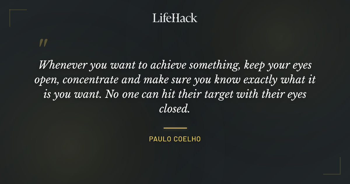 Quote by Paulo Coelho