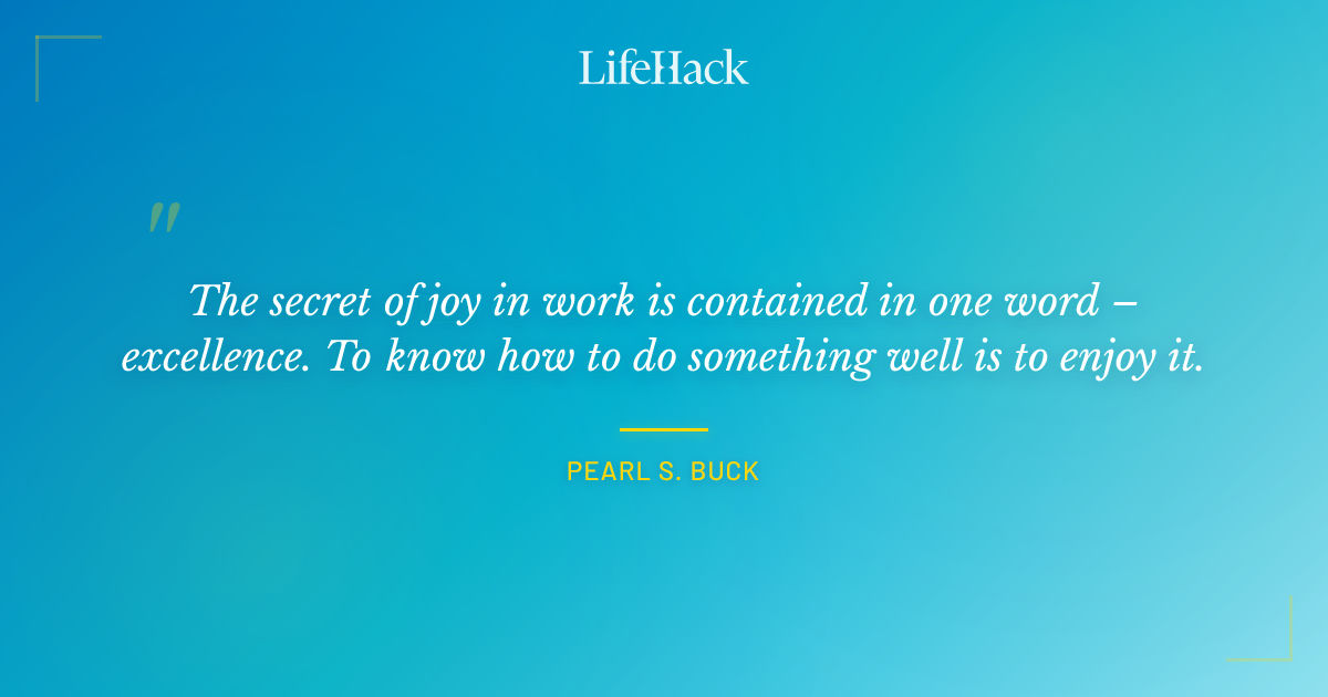 Quote by Pearl S. Buck