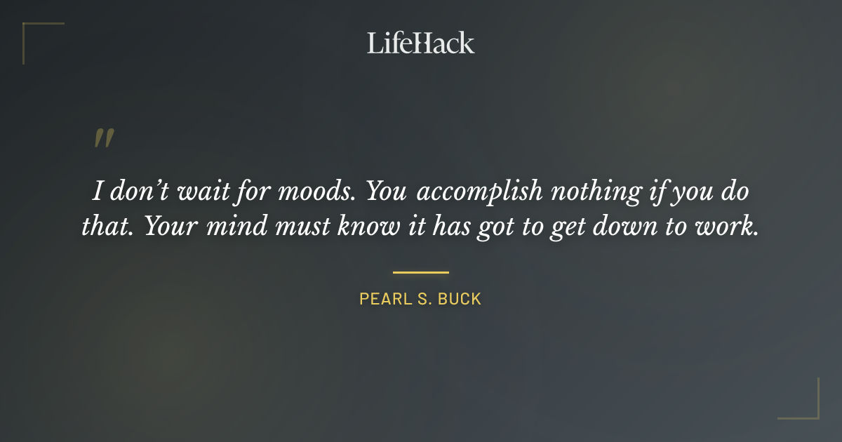Quote by Pearl S. Buck