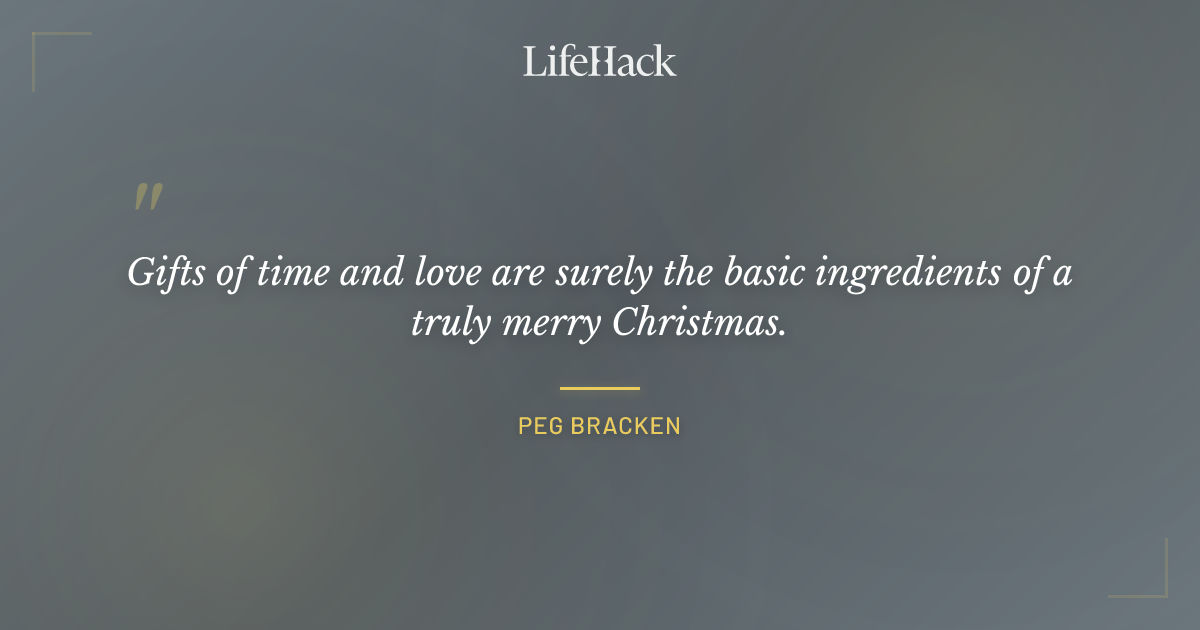 Quote by Peg Bracken